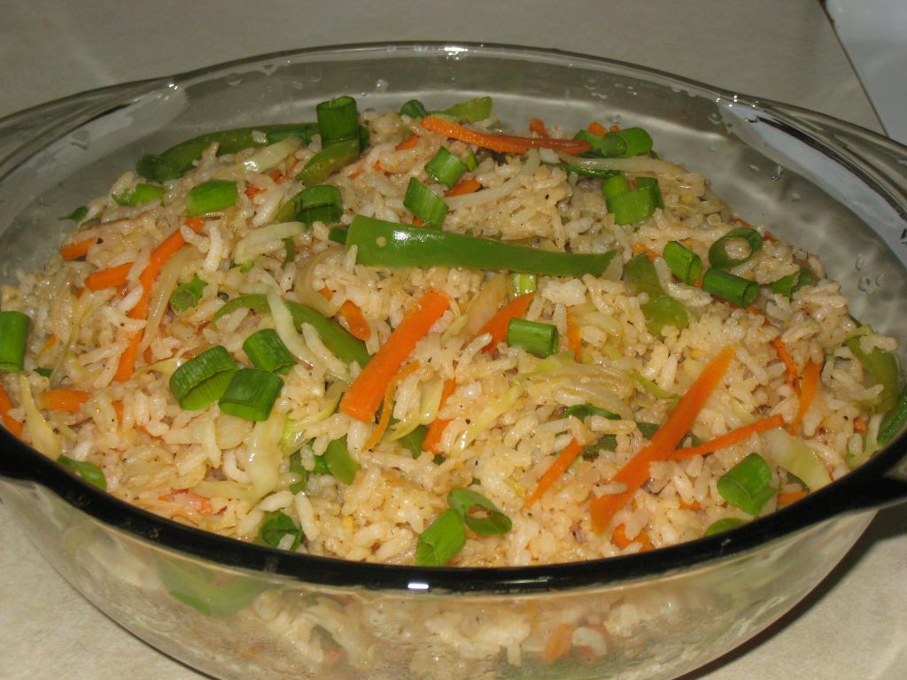 vegetable fried rice recipe
