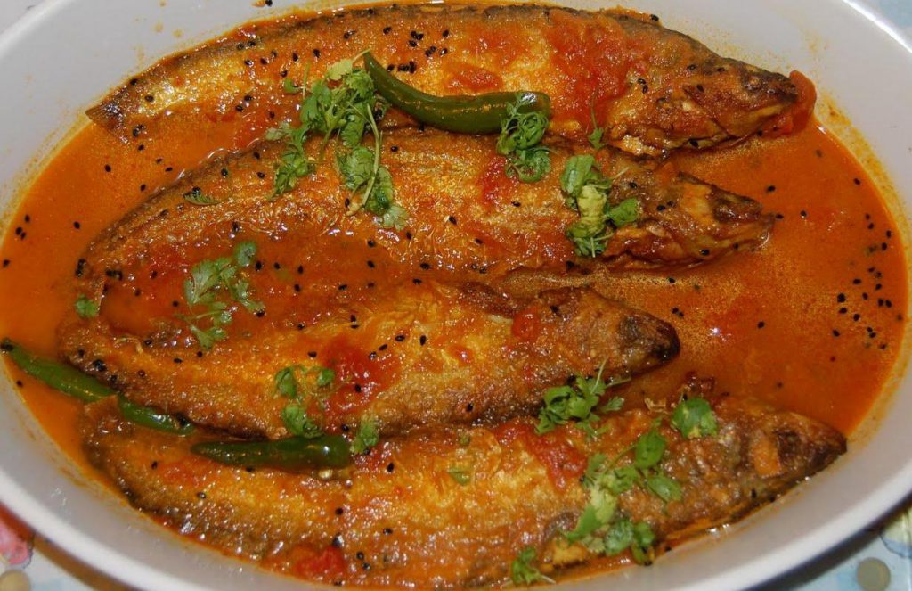 Indian fish curry