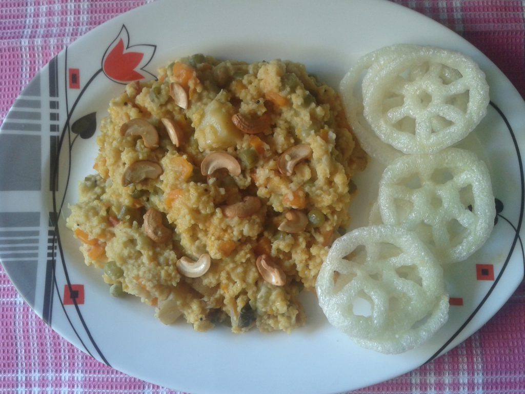 thinai arisi sambar sadam