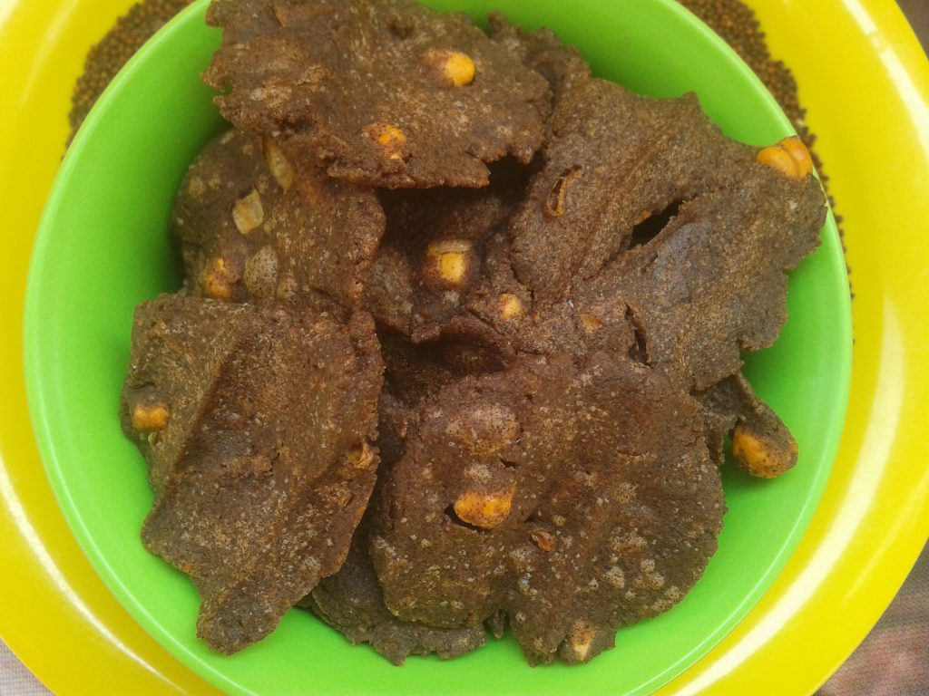 Ragi vada recipe