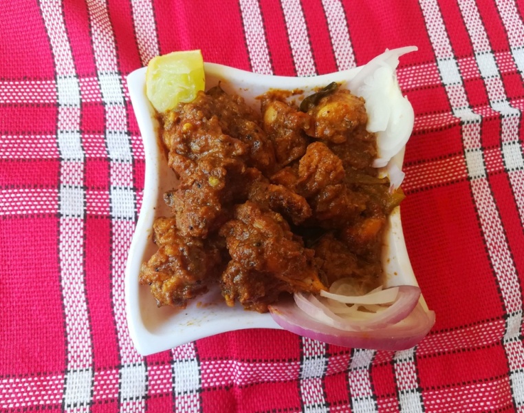 pepper chicken gravy recipe, how to make pepper chicken gravy recipe