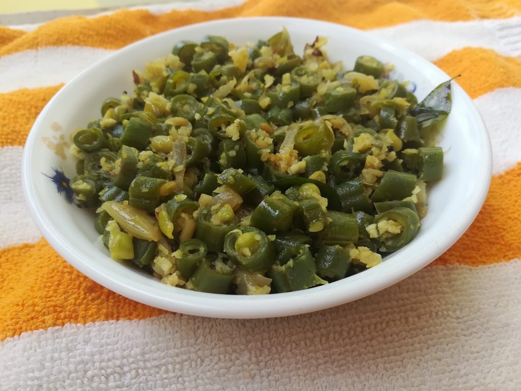 Beans Poriyal recipe