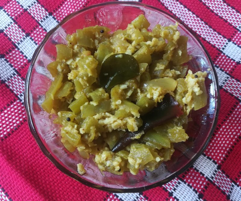 pudalangai poriyal recipe – how to make pudalangai poriyal recipe ? snake gourd recipe