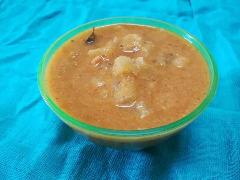 Sorakkai Kulambu – how to make Sorakkai Kulambu recipe – Bottle Gourd Kulambu